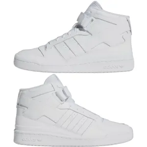 Adidas Originals scarpa sneakers alta da uomo Forum Mid FY4975 bianco