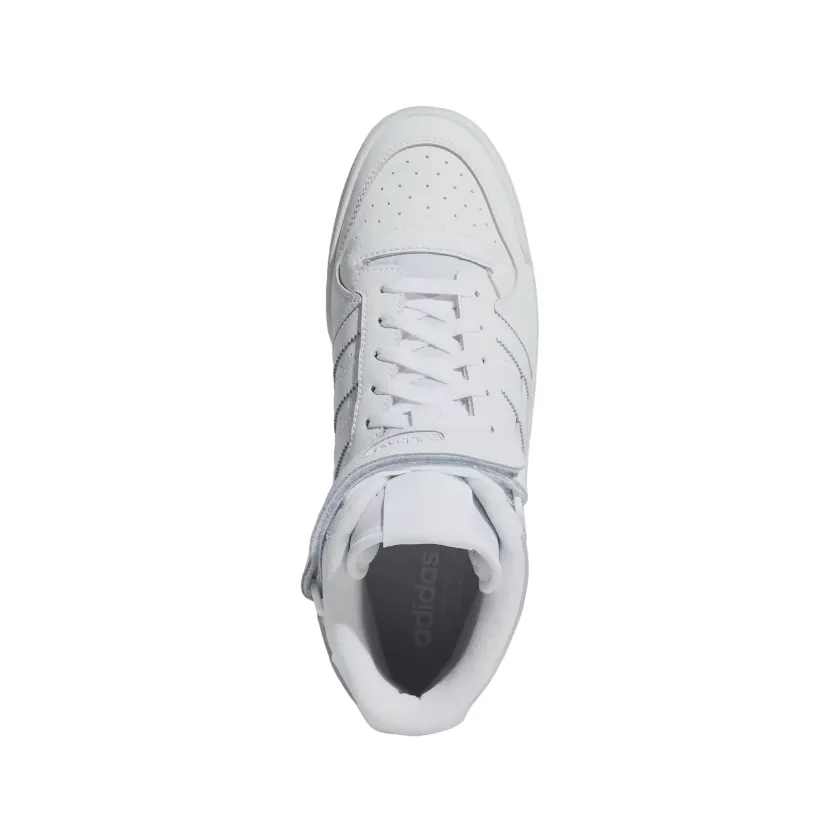Adidas Originals scarpa sneakers alta da uomo Forum Mid FY4975 bianco