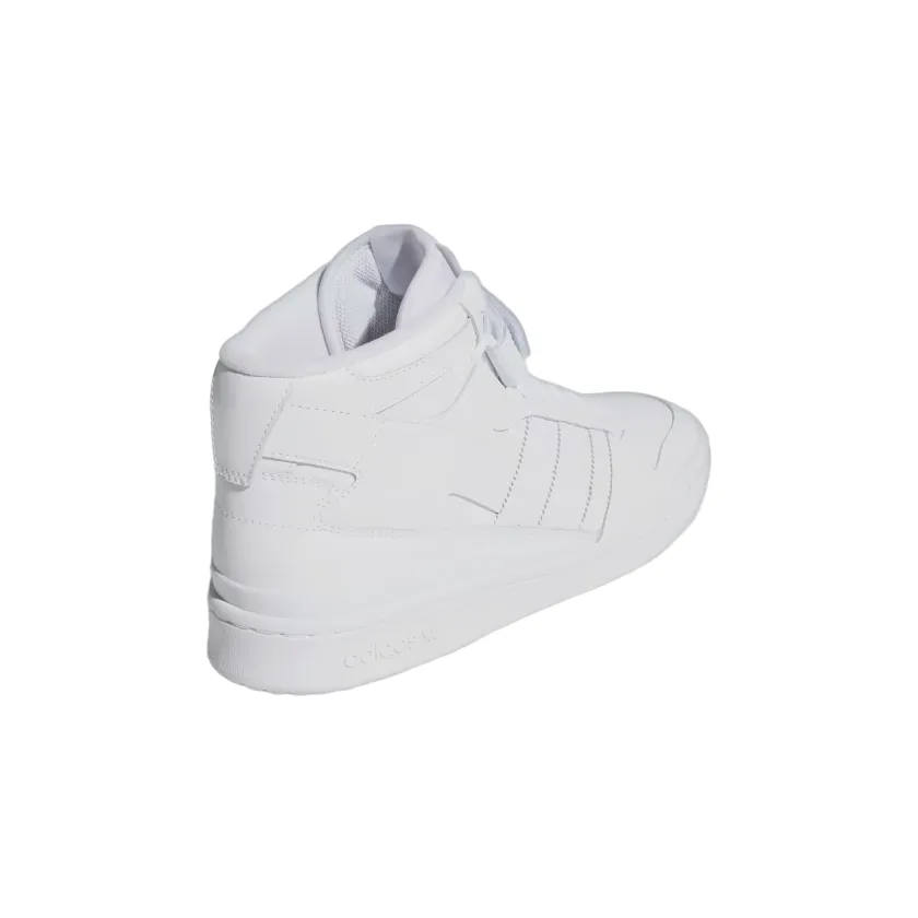 Adidas Originals scarpa sneakers alta da uomo Forum Mid FY4975 bianco
