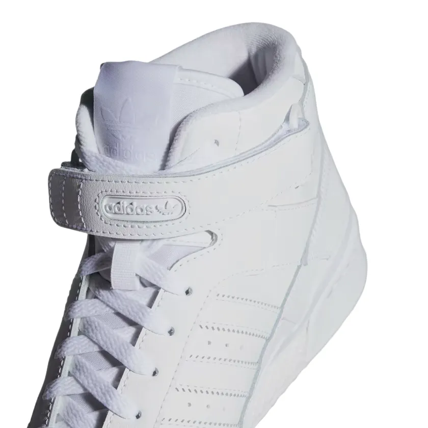 Adidas Originals scarpa sneakers alta da uomo Forum Mid FY4975 bianco