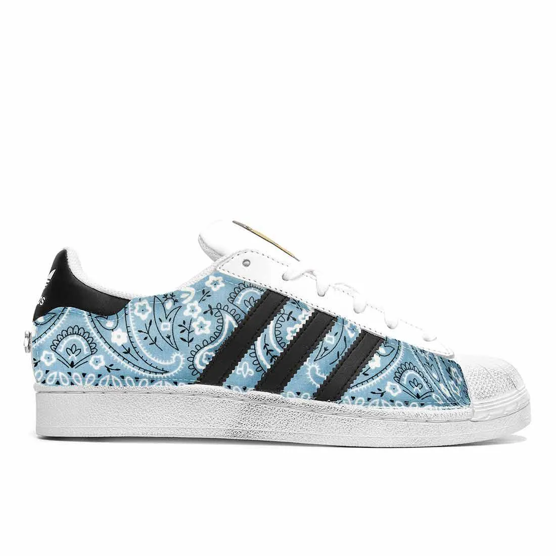 Adidas Superstar con Bandane Azzurro Pastello - Scontate