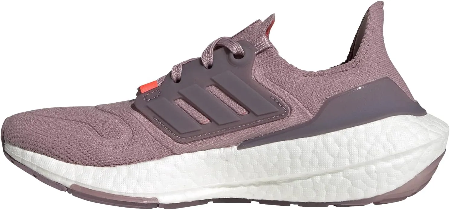 adidas Ultraboost 22 Running Shoe, Magic Mauve/Legacy Purple/Turbo, 6 US Unisex Big Kid