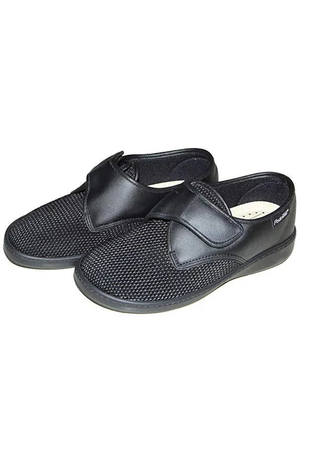 Adjustable Shoes for Men - Black | Alvine | Adaptive Shoes by Ovidis