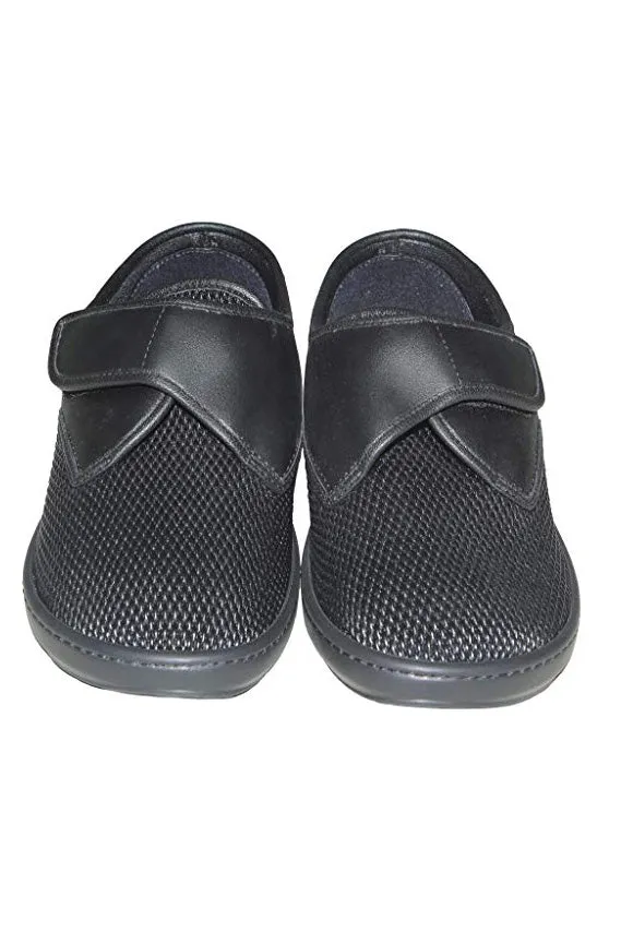 Adjustable Shoes for Men - Black | Alvine | Adaptive Shoes by Ovidis