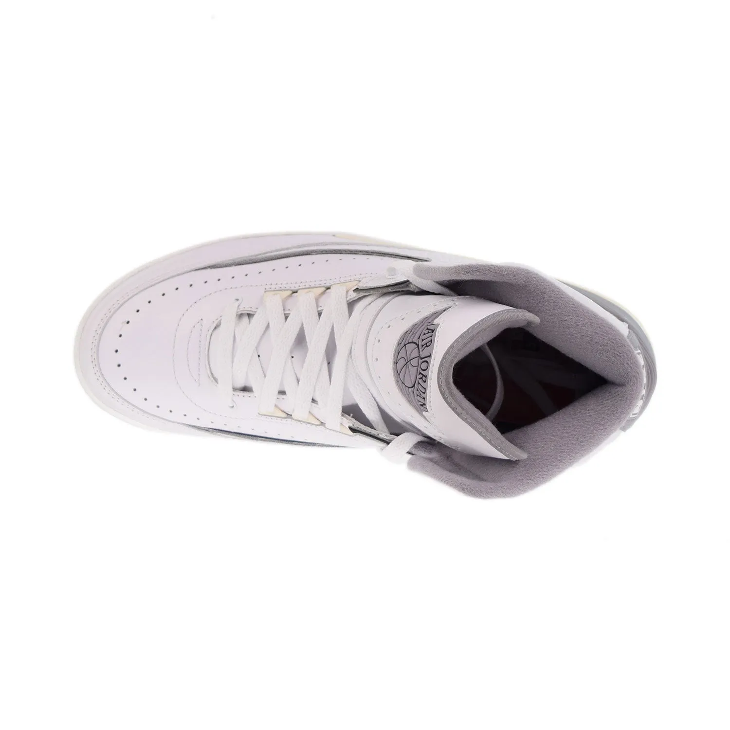 Air Jordan 2 Retro Men's Shoes White-Cement Grey