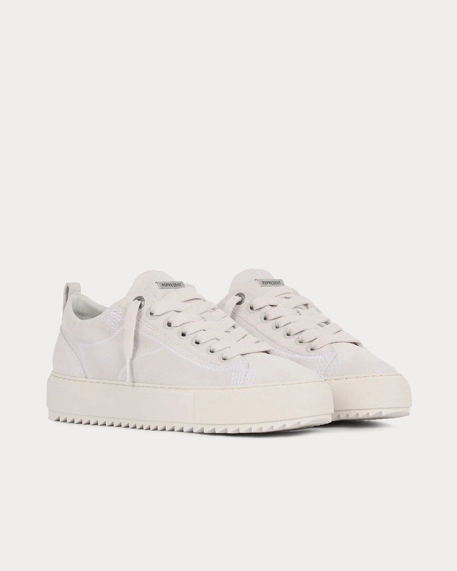 Alpha 2.0 Vintage White Low Top Sneakers