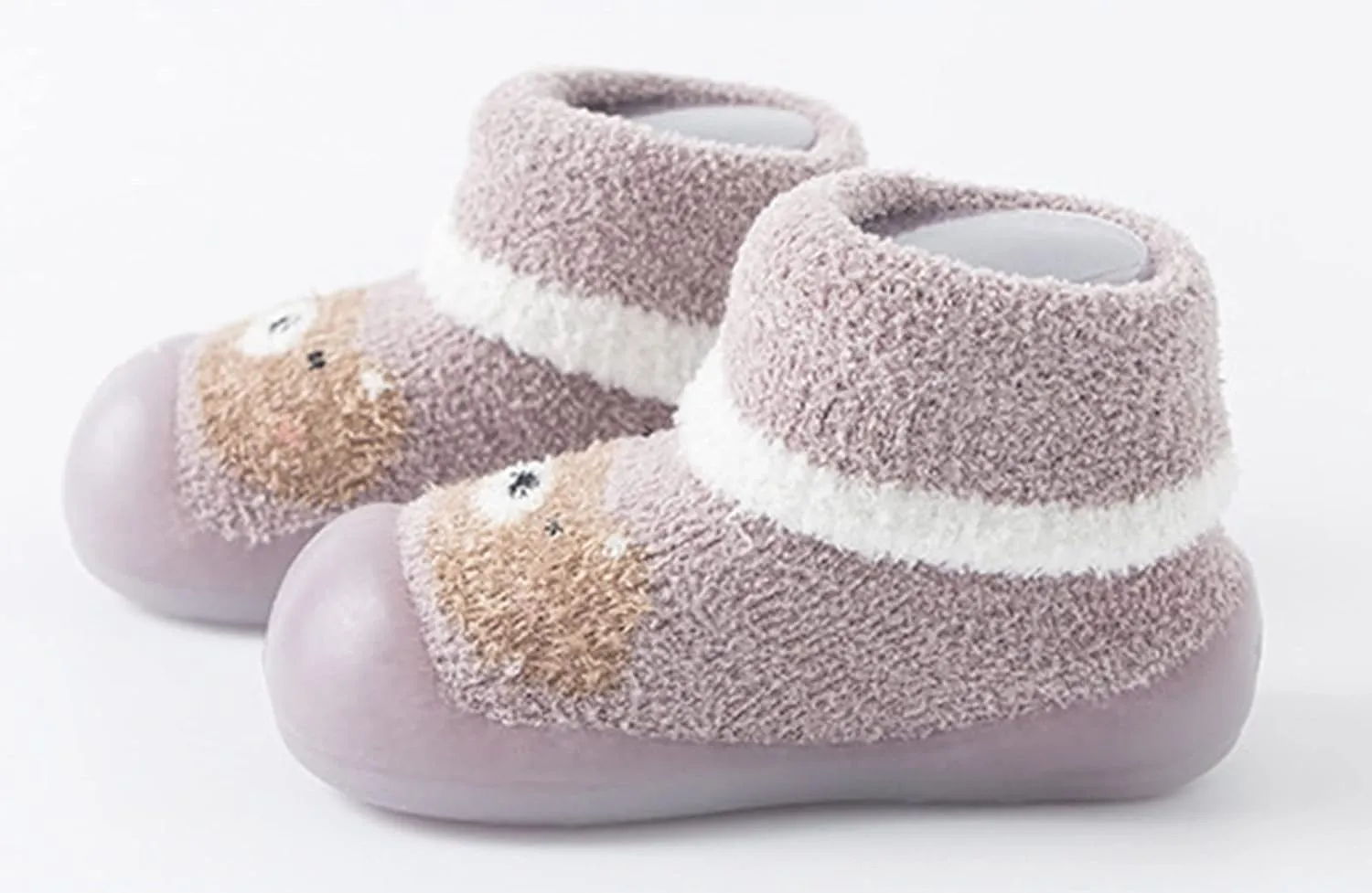 Baby Girl Shoes,Kids Boys Girl Shoes First Walkers Thickened Warm Cartoon Socks Shoes Antislip Prewalker Cute Shoes
