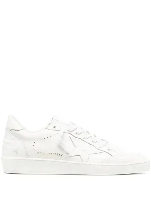 Ball Star Man in white leather