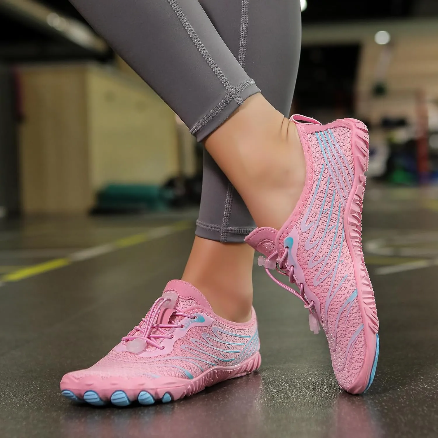 Barefoot Shoes for Women Men Hike Shoes Footwear Barefoot Womens Non-Slip Breathable Wide Toe Box Water Shoes Athletic Unisex Hiking Walking Shoes