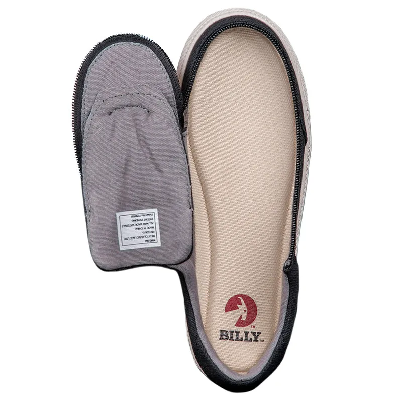 Billy Footwear (Womens) - Low Top Black Canvas Shoes CLEARANCE