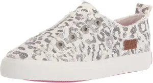 Blowfish Malibu Baby-Girls Play-t Sneaker, Gray Paper Cat, 10 Toddler