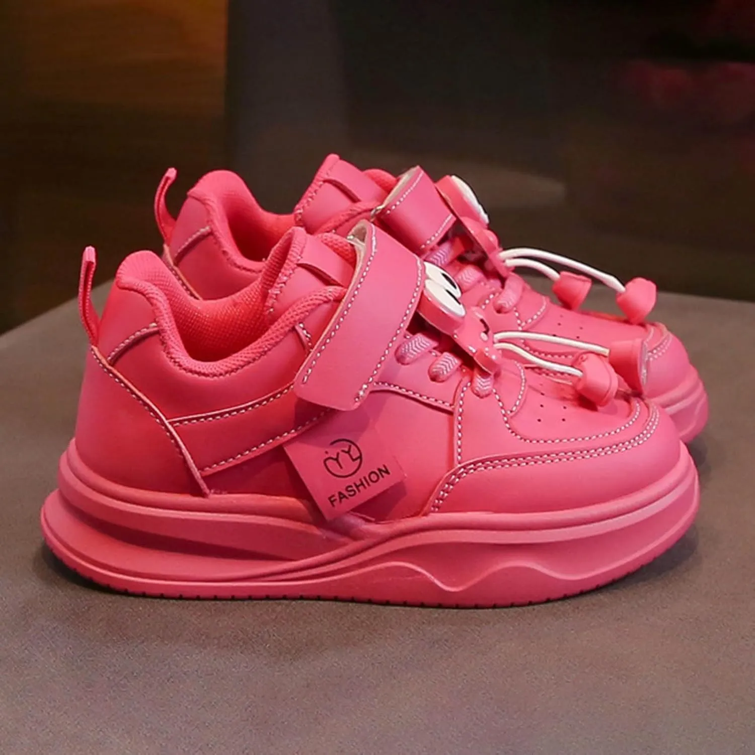 Boys Girls Colorful Sneakers Toddler Kids Hiking Breathable Sports Flats Lightweight Athletic Sport Walking Shoes