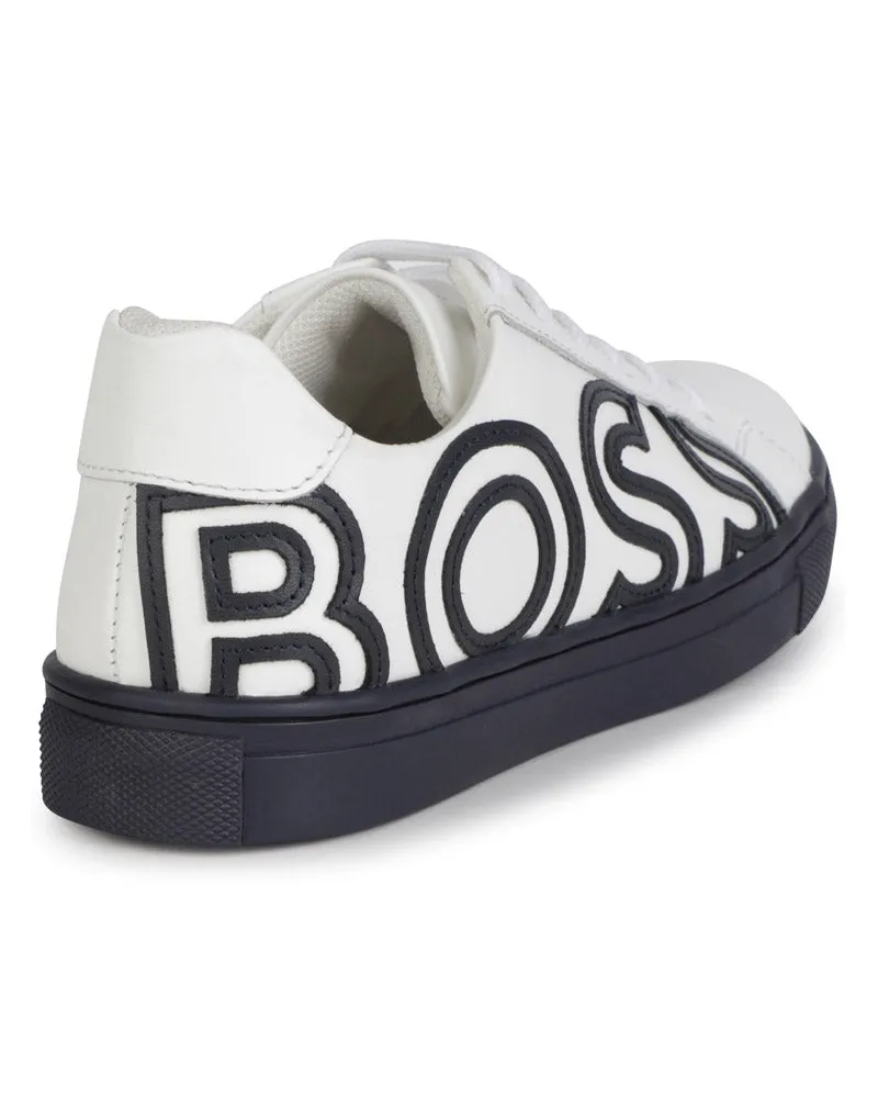 Boys White Sneakers