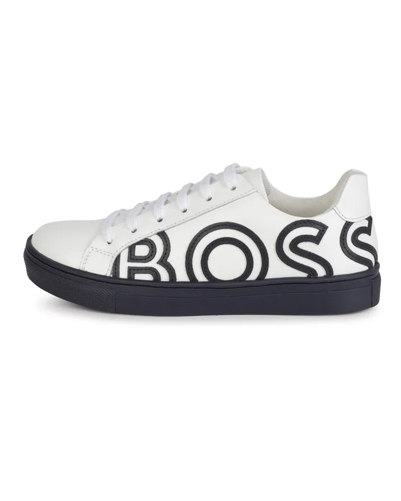 Boys White Sneakers