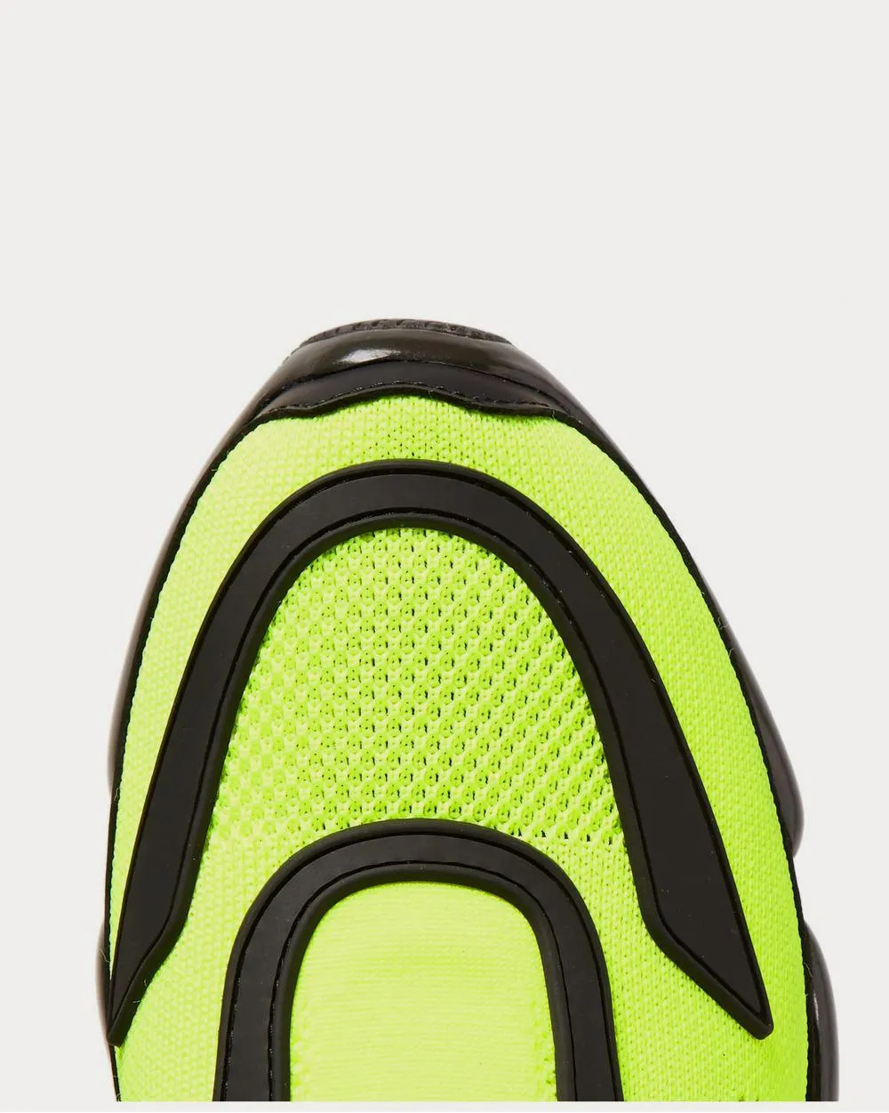 Cloudbust Mesh, Rubber and Leather  Yellow low top sneakers
