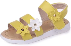 Cross Sandals for Toddler Cross Girls Shoes Non-Slip Sandals Kids Rubber Baby Sandals Flower Baby Shoes
