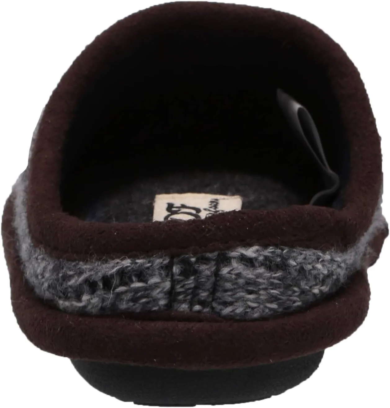 Dearfoams Unisex-Baby Df Kids Toddlers Quilted Knit Clog Slipper