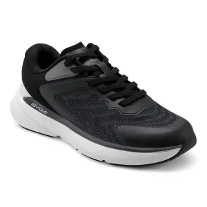 Denise Austin Flyght EMOVE Walking Shoes - Black/White