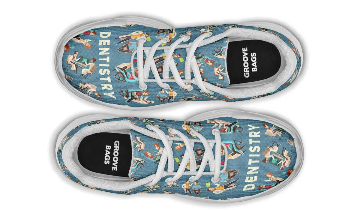 Dentistry Pattern Chunky Sneakers