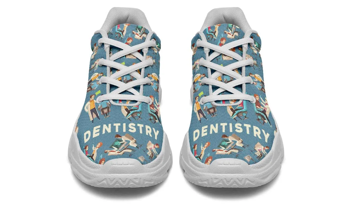 Dentistry Pattern Chunky Sneakers