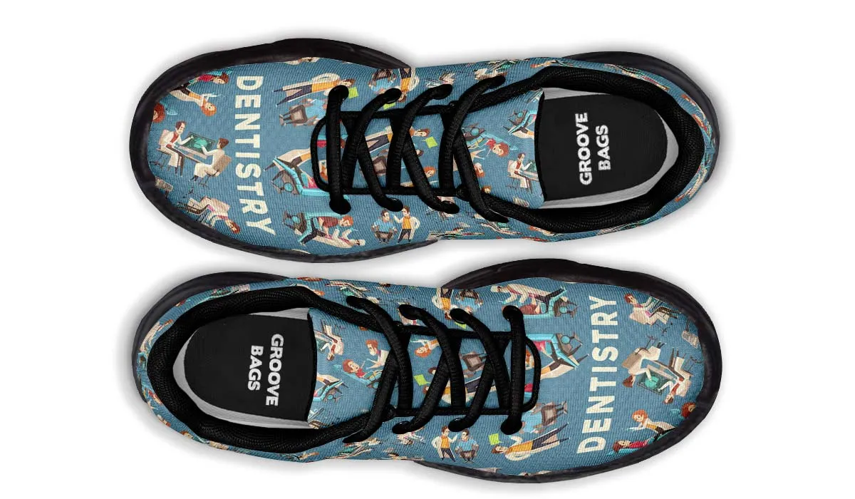Dentistry Pattern Chunky Sneakers