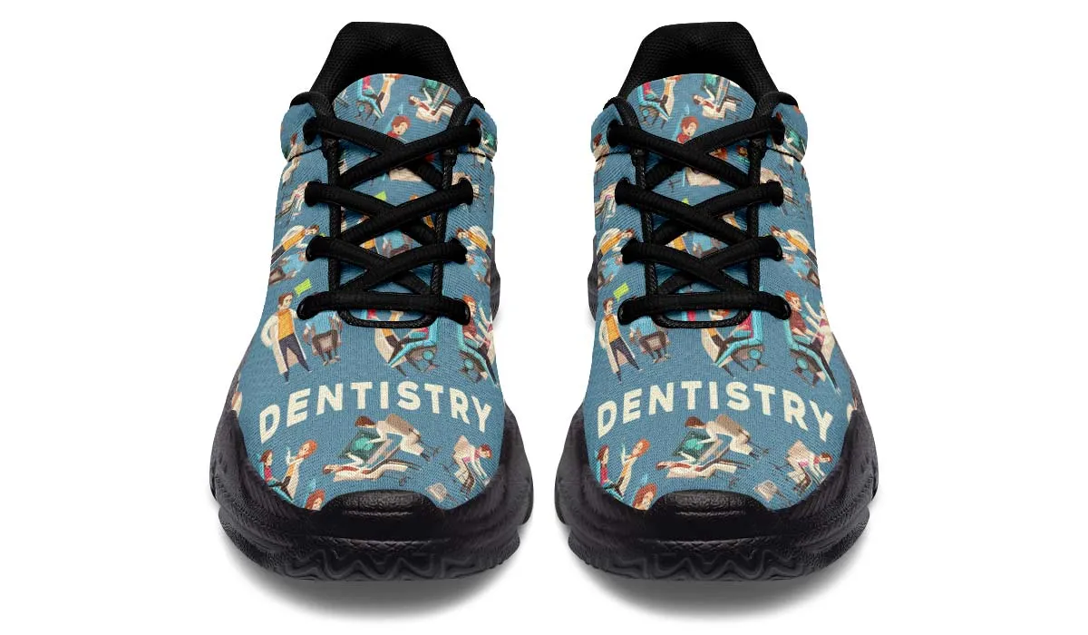 Dentistry Pattern Chunky Sneakers