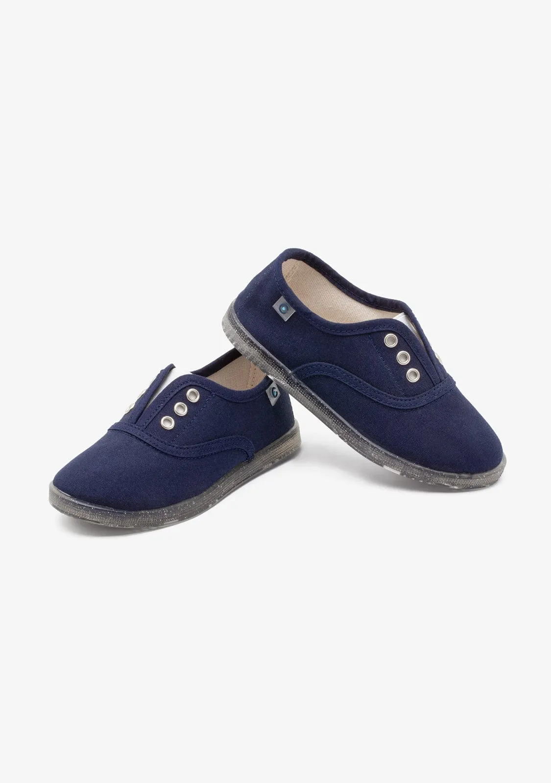Ecologic Navy Plimsolls