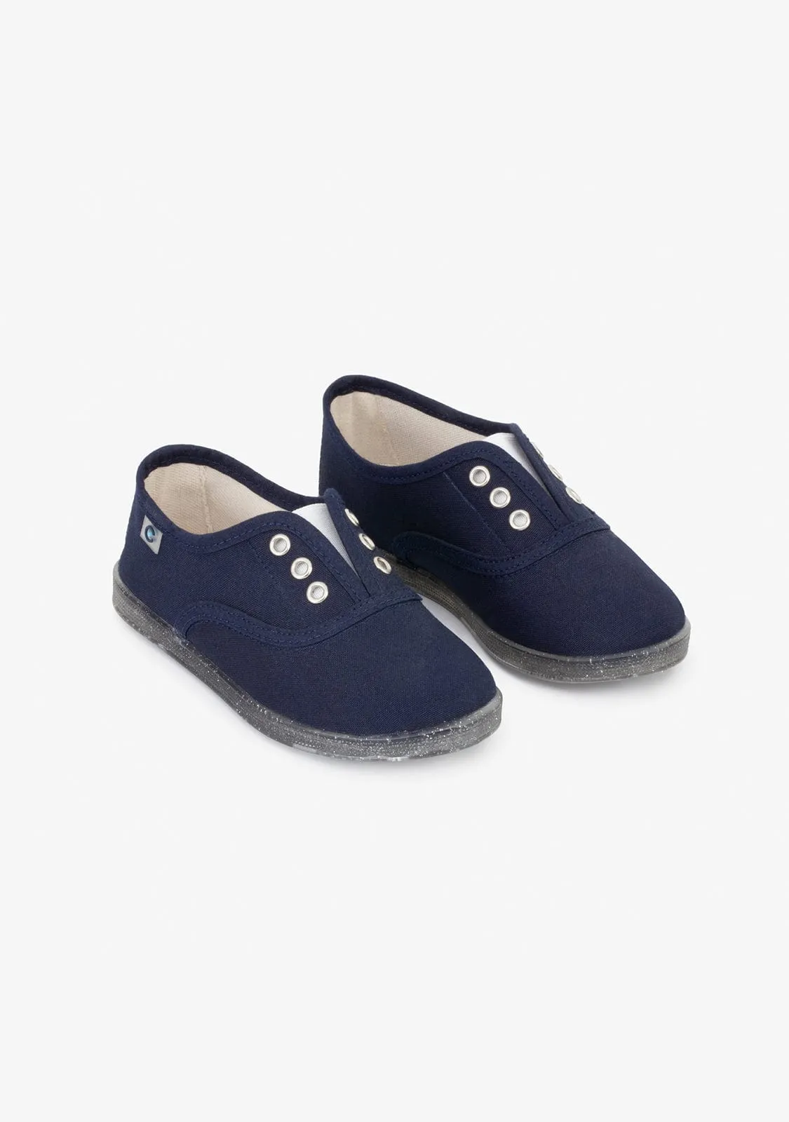 Ecologic Navy Plimsolls