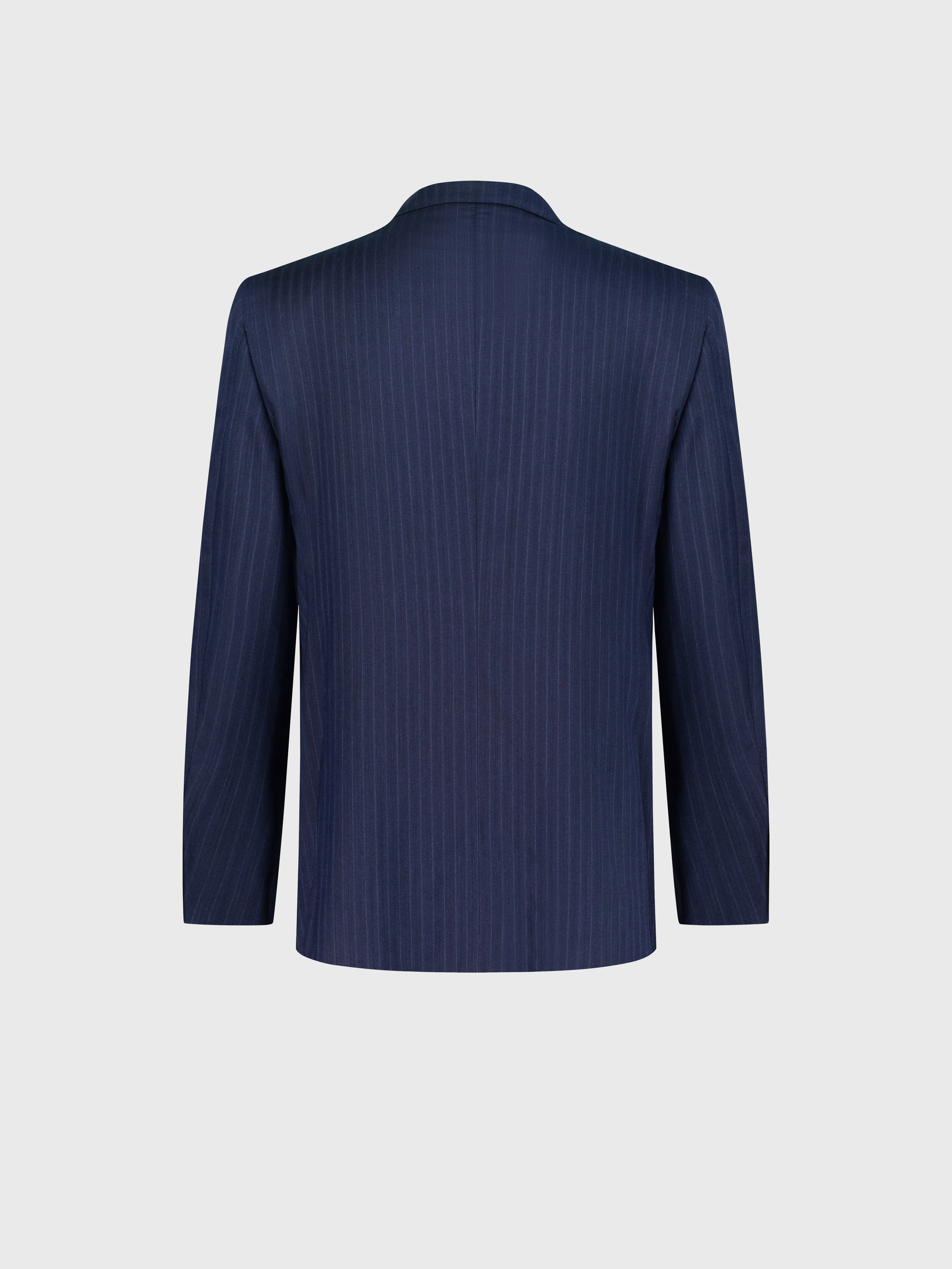 Formal Wool Suit Dark Navy