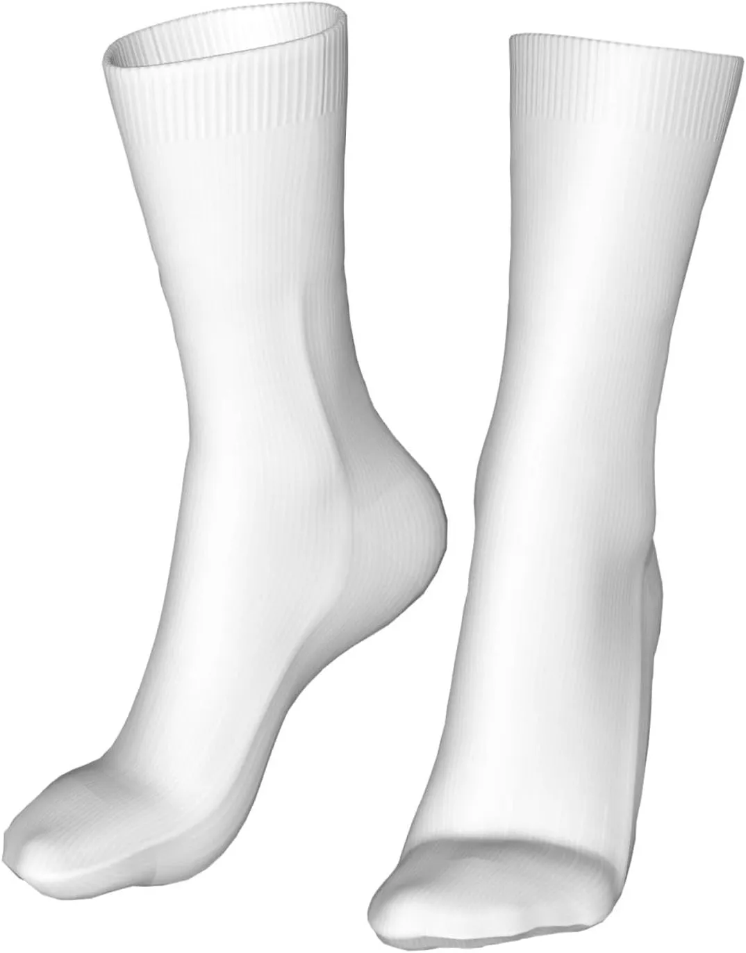 Funky Colorful Cushion Sport Socks,Athletic Cushioned Running Performance Crew Socks For Men/Women