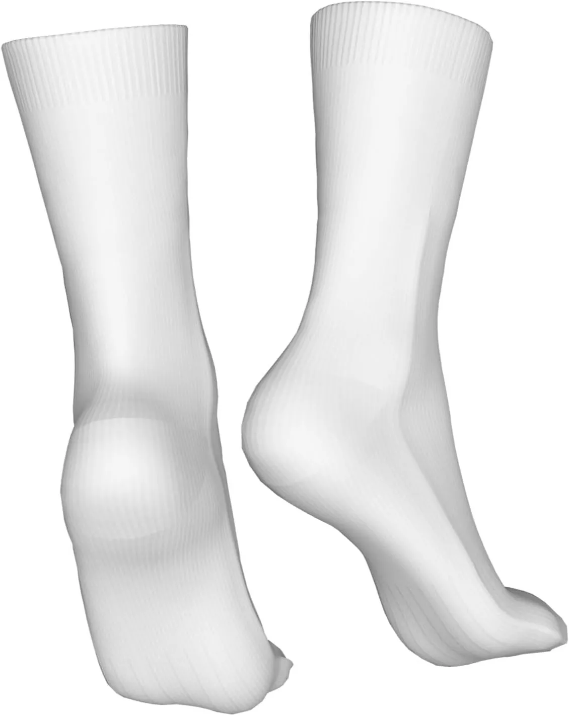 Funky Colorful Cushion Sport Socks,Athletic Cushioned Running Performance Crew Socks For Men/Women