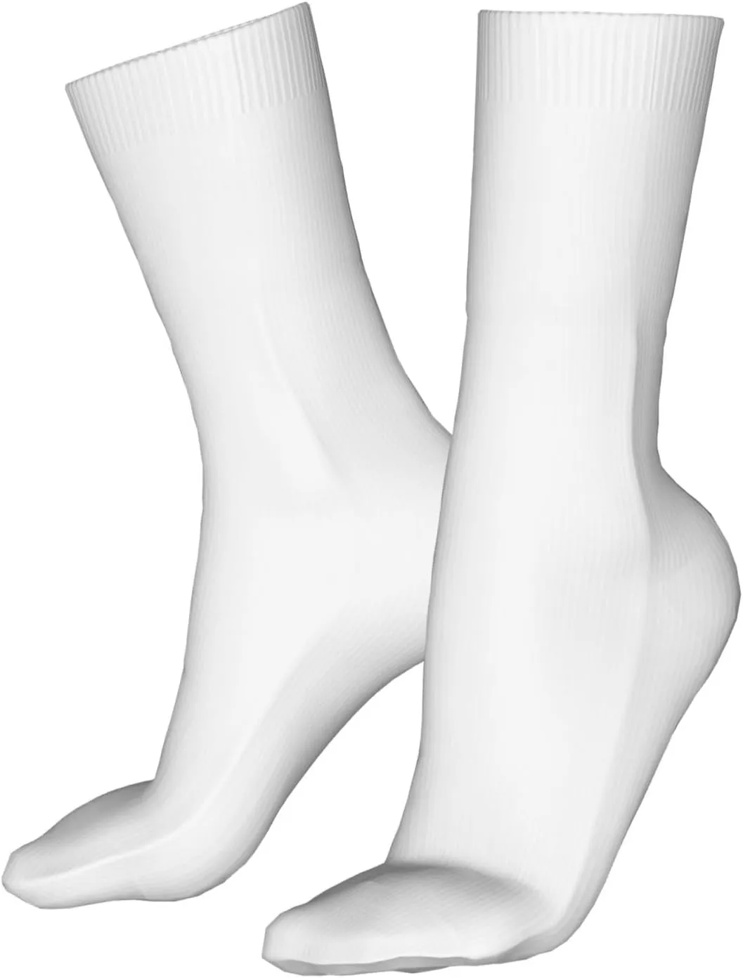 Funky Colorful Cushion Sport Socks,Athletic Cushioned Running Performance Crew Socks For Men/Women