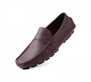 Gallery Seven Men's Casual Driving Loafers Saddle Brown 14