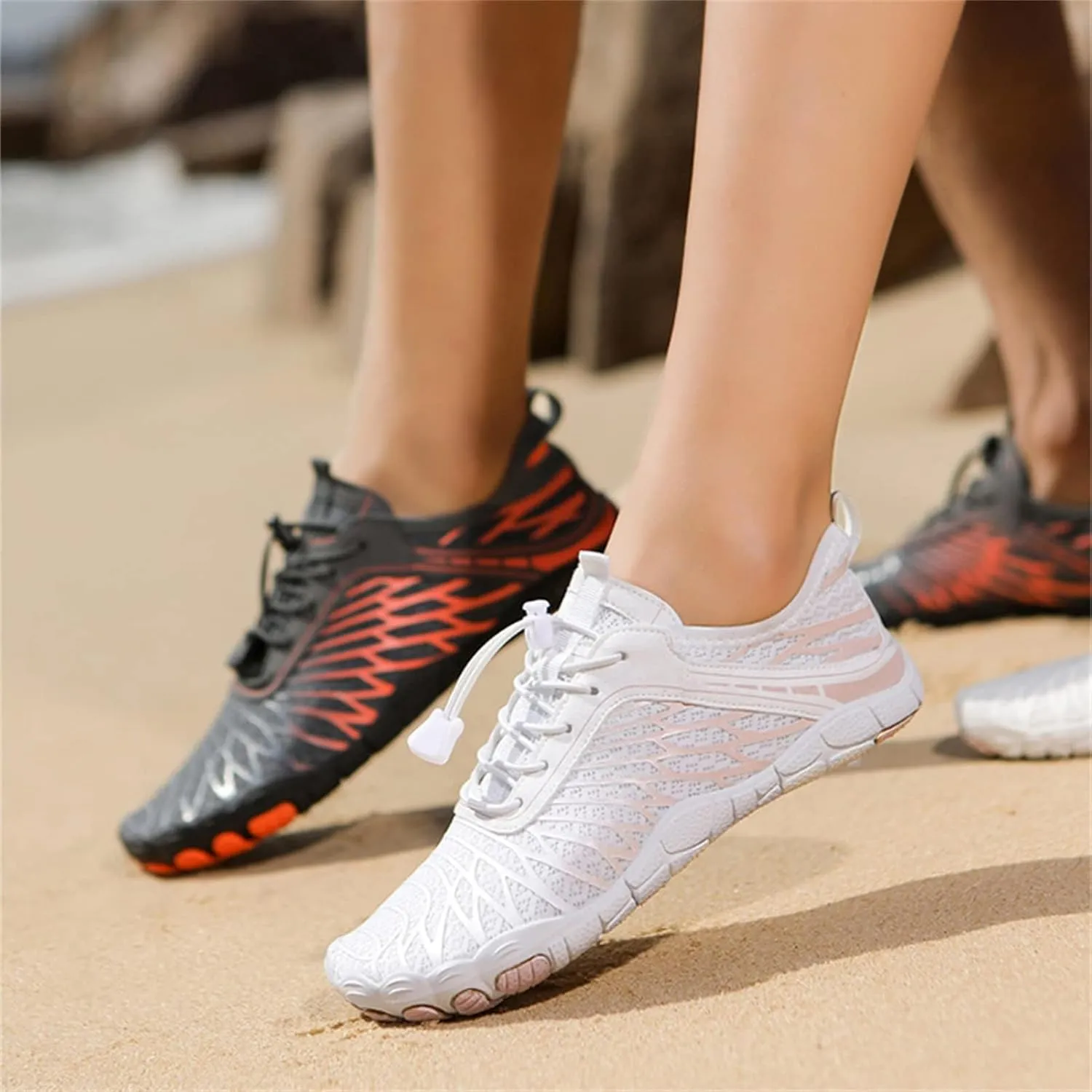 Grounded Footwear Barefoot Shoes Women&Men Hike Shoes Footwear Barefoot Womens Neuropathy Non-Slip Outdoor Hiking Shoe Women Water Wide Toe Box SneakersDiabetic Shoe Beach Surf Walk Yoga Walking