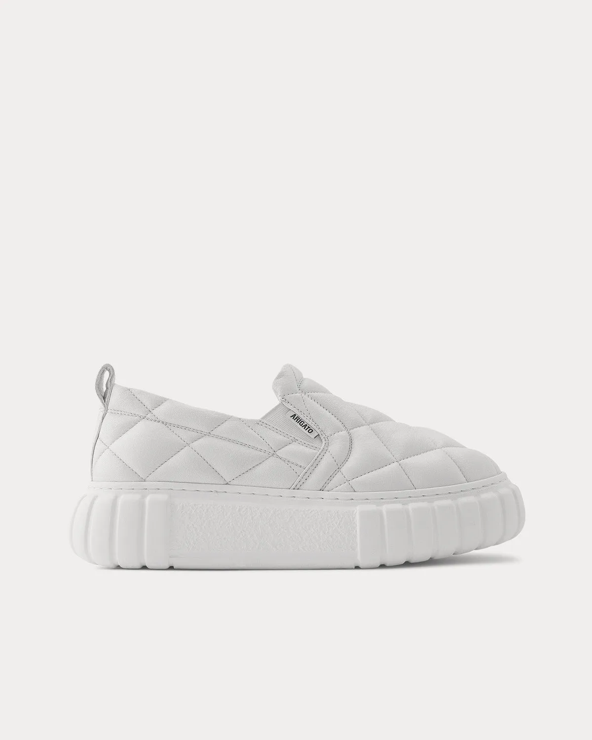 Haze White Slip On Sneakers