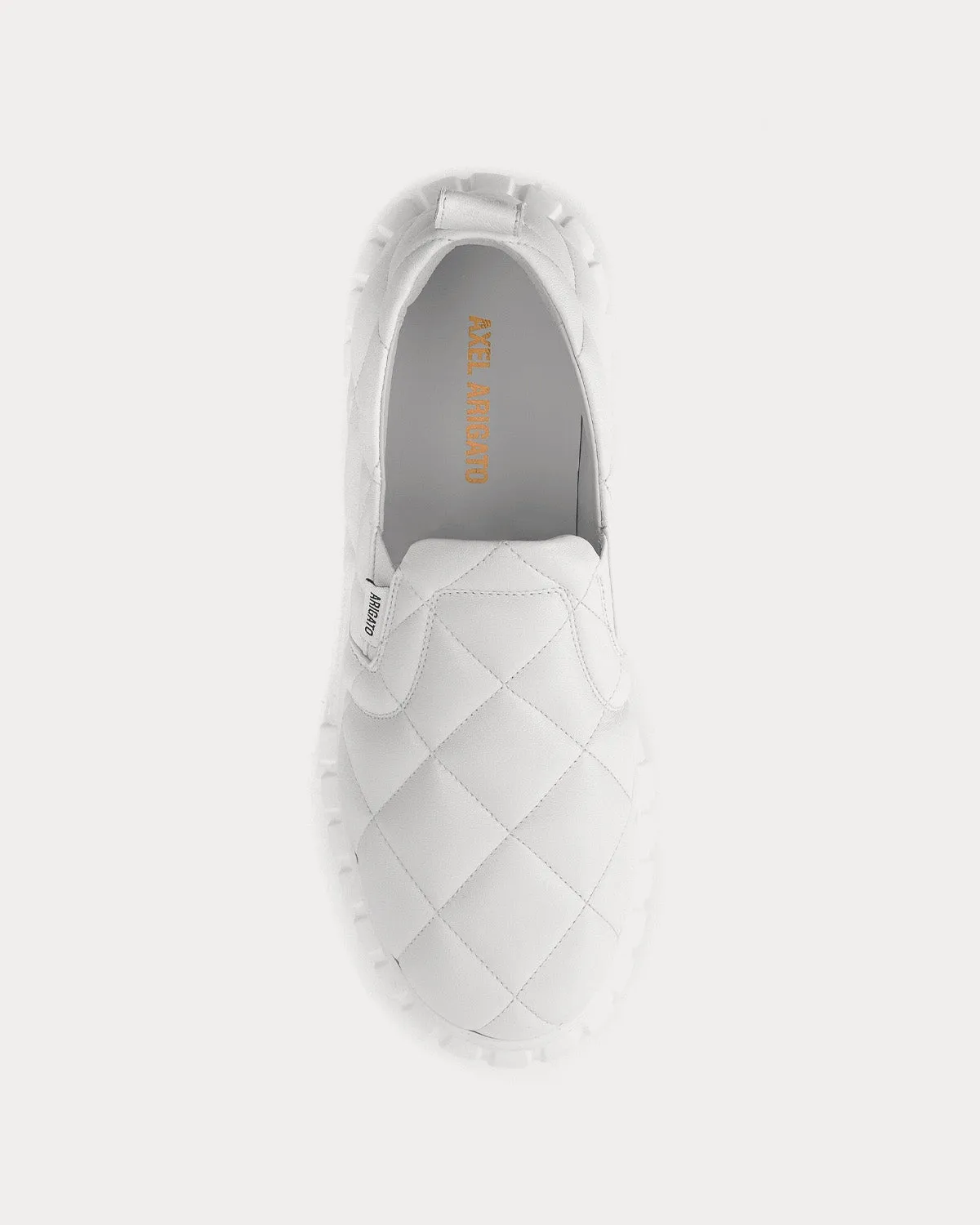 Haze White Slip On Sneakers