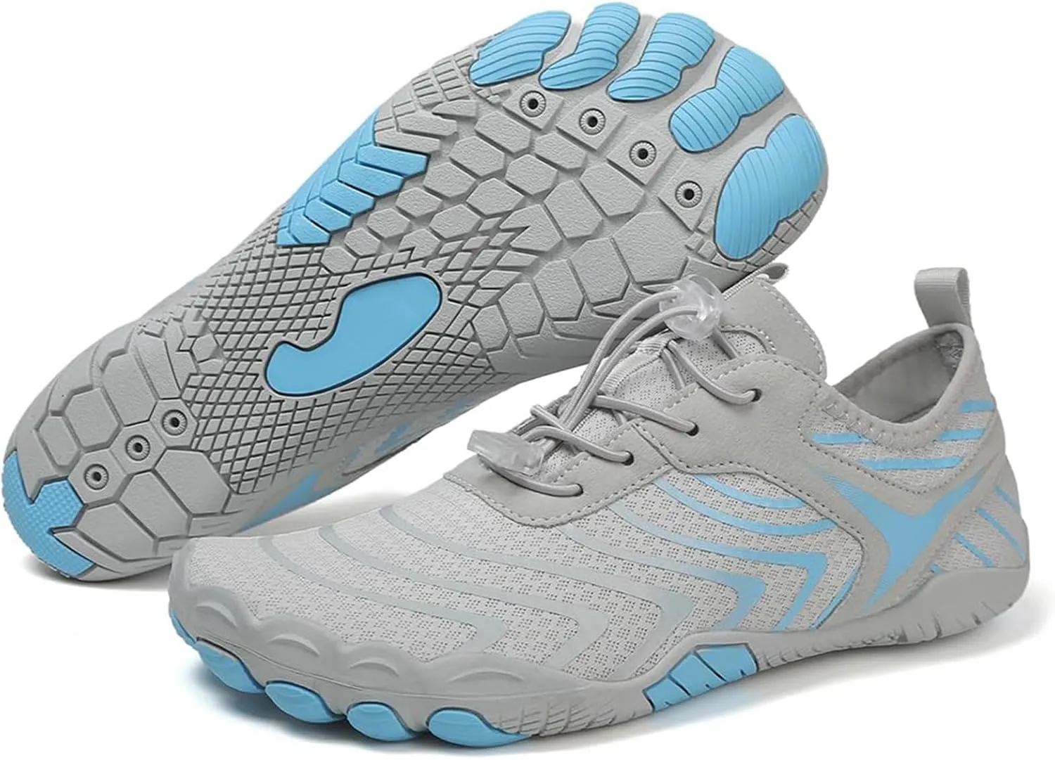 Hike Barefoot Shoes for Women Men Footwear Pro Barefoot Shoes with Wide Toe Box, Healthy & Non-Slip Breathable Athletic Beach Pool Surf Hiking Walking