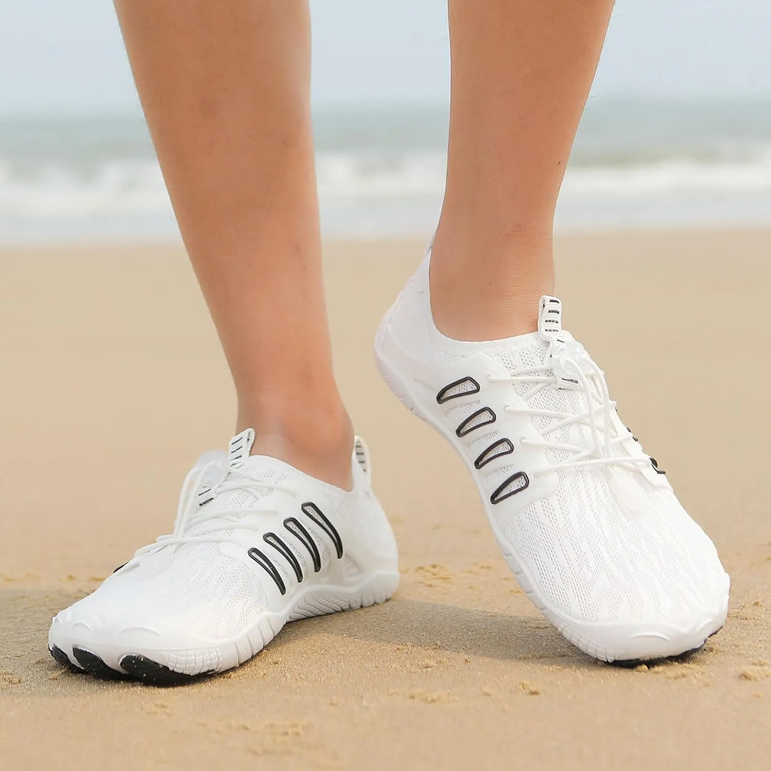 Hiking Footwear Barefoot Shoes for Women Men, Pro Water with Wide Toe Box, Non Slip Breathable Zero Drop Hiking, Walking, Beach, Grounded Comfort Wear Neuropathy Shoes, Travel Outdoor Activities