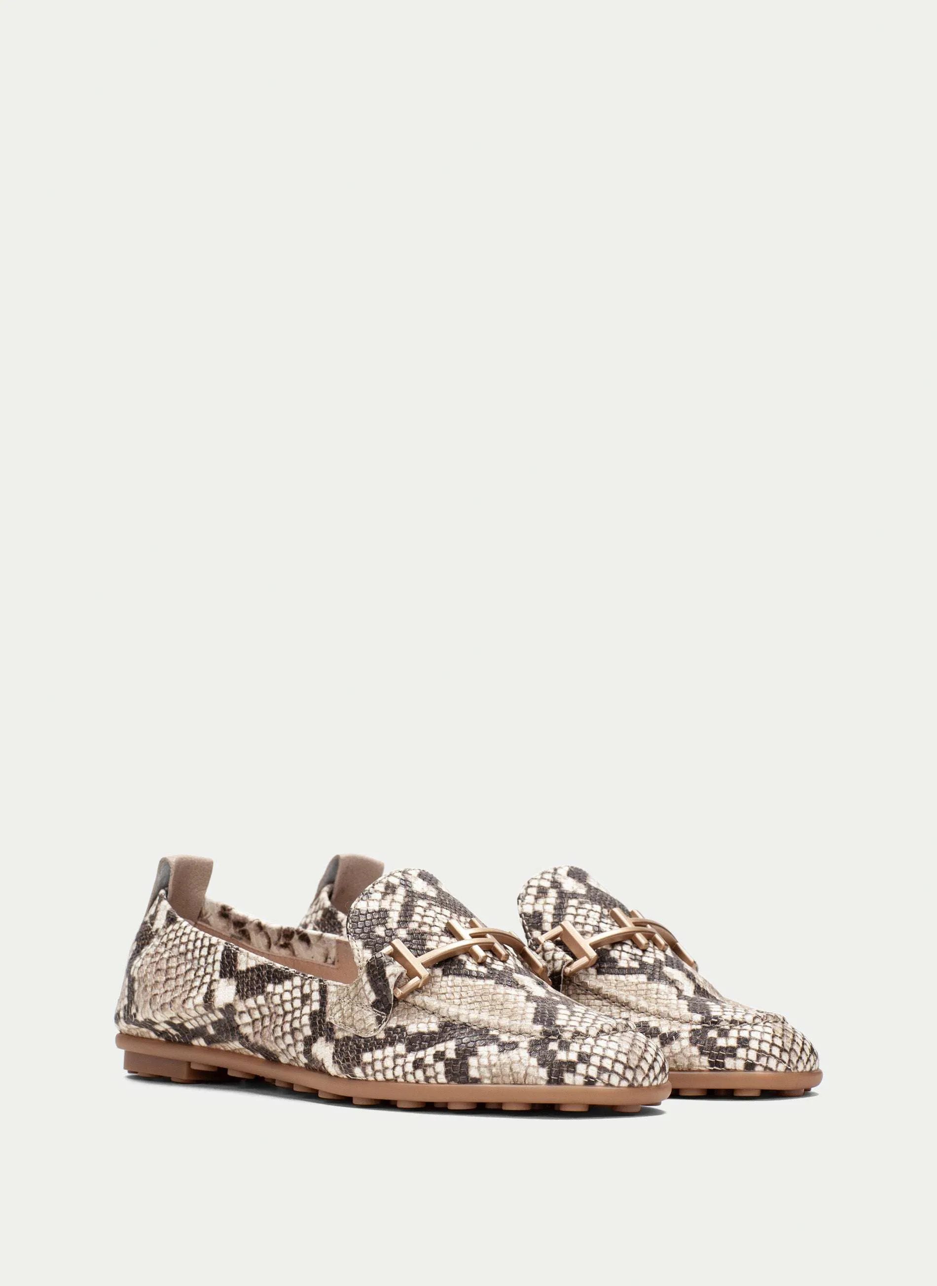 Hispanitas Sporty Snake Print Loafer|HV254027T