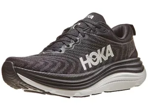 HOKA Women's Gaviota 5 Everyday Running Sneaker - Black/White