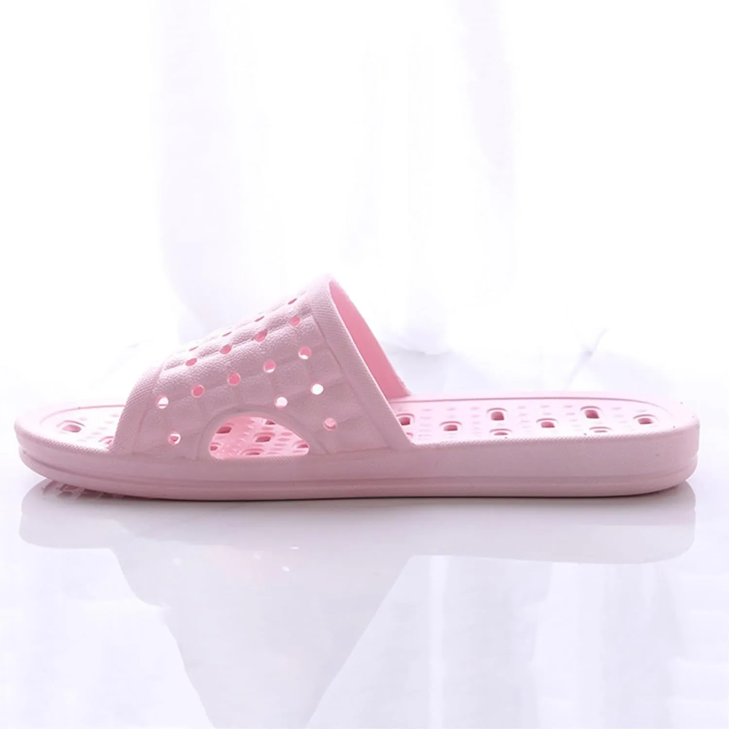 Indoor Slippers Shower Shoes with Drainage Holes House Slippers Cushioned Thick Sole Sandals for Indoor and Outdoor