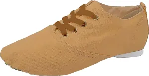 Jazz Shoes for Girls Boys Canvas Unisex Slip-On Dance Shoes (Toddler/Little Kid/Big Kid) Soft Soled Training
