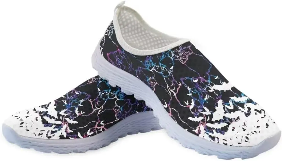 Jeiento Running Shoes for Women Men Athletic Walking Sneakers,Fall Leaf Shoes,Halloween Shoes for Hiking Walking Sports Travel Jogging Shoes