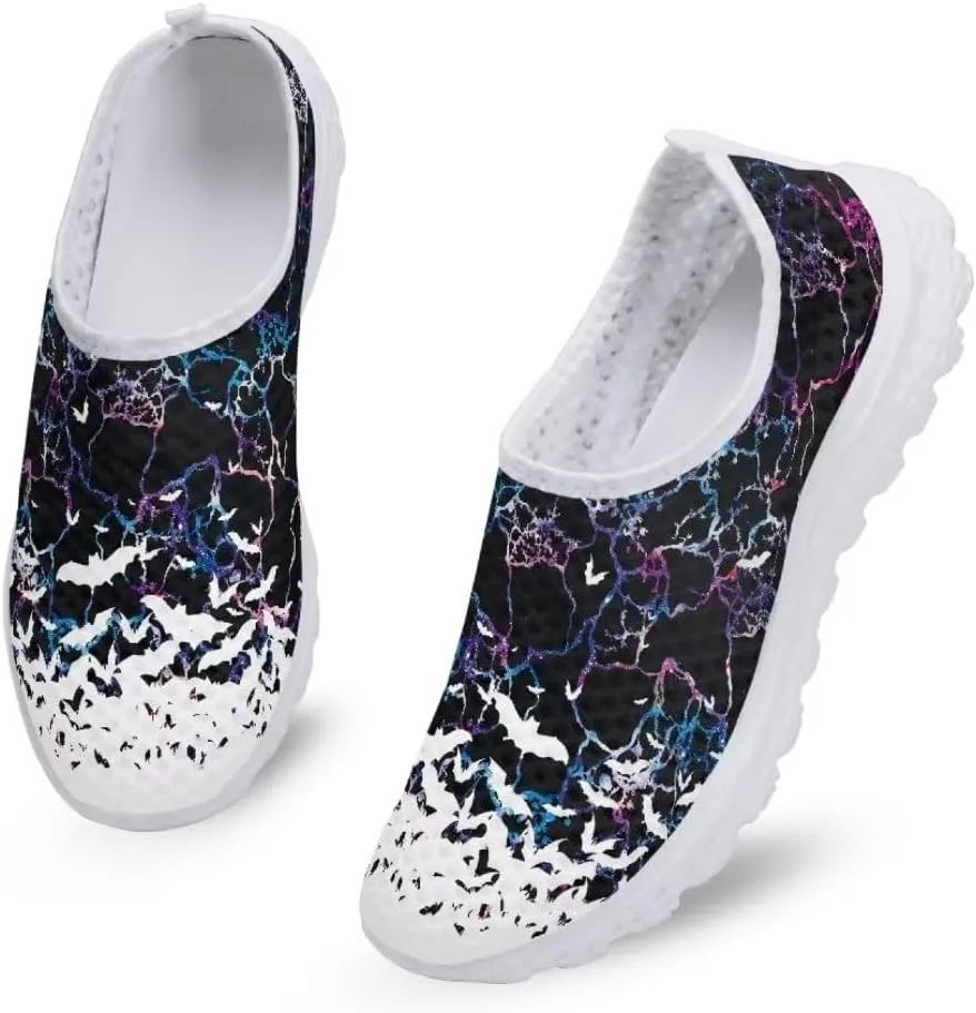 Jeiento Running Shoes for Women Men Athletic Walking Sneakers,Fall Leaf Shoes,Halloween Shoes for Hiking Walking Sports Travel Jogging Shoes