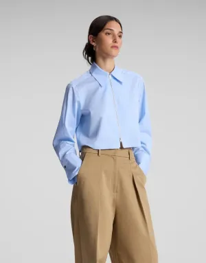 JILL COTTON ZIP TOP