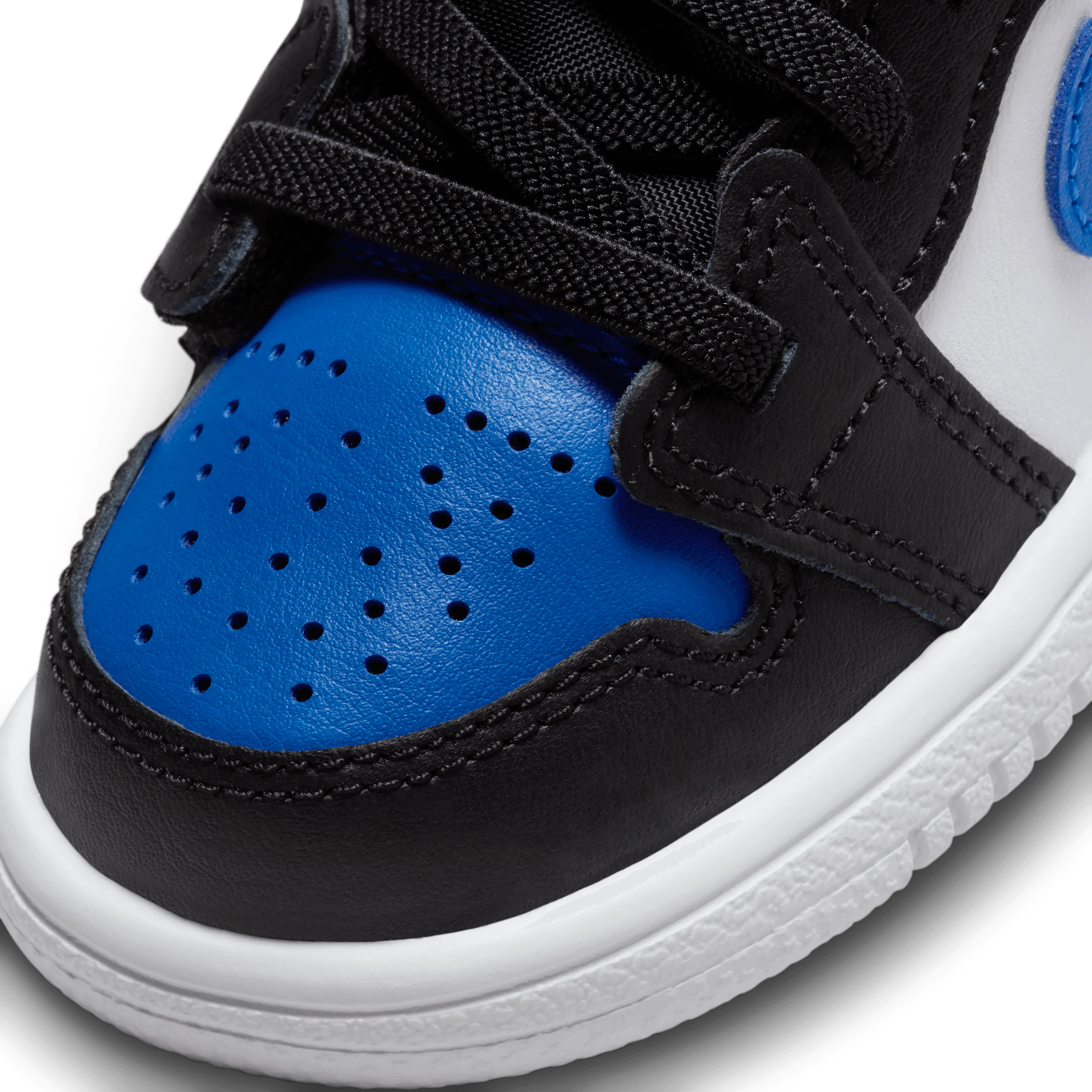 Jordan - Boy - TD Jordan 1 Low Alt - White/Royal Blue/Black