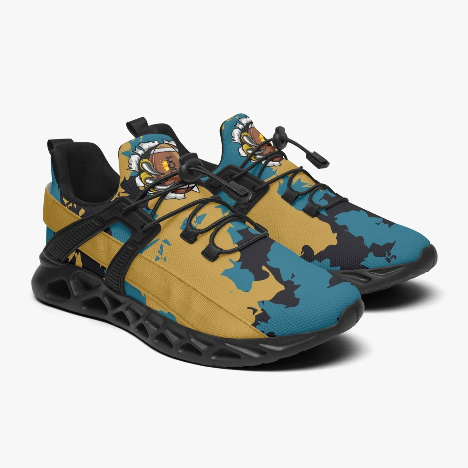Kicxs JAC Camo Mesh Running Shoes