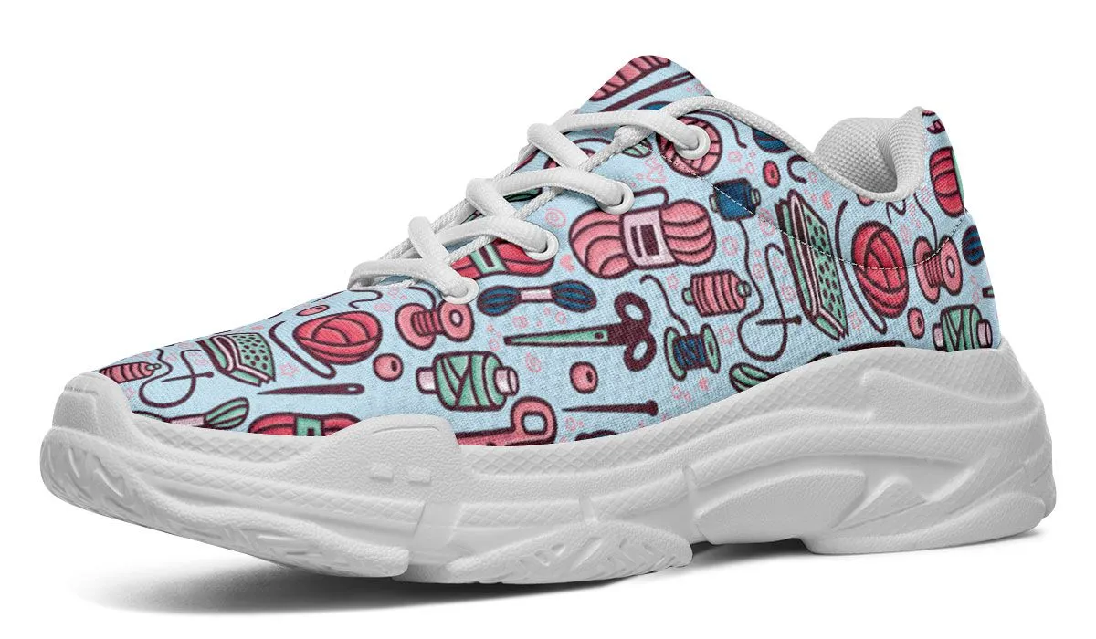Knitting Lovers Chunky Sneakers