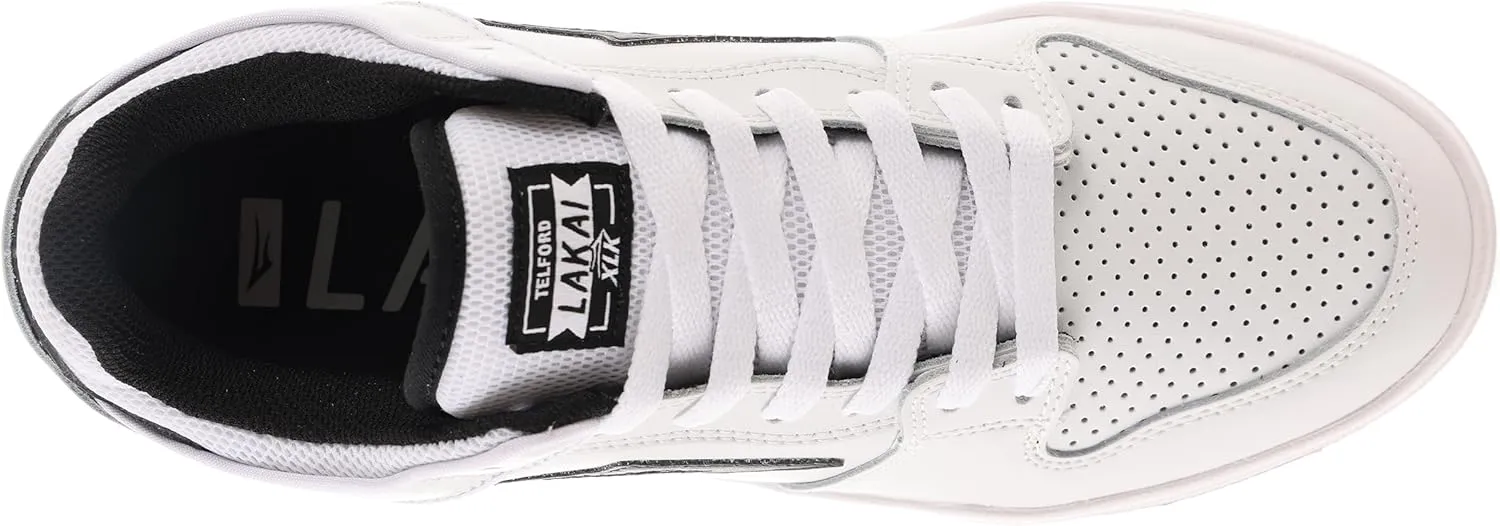 Lakai Mens Telford Low Skateboarding Shoe