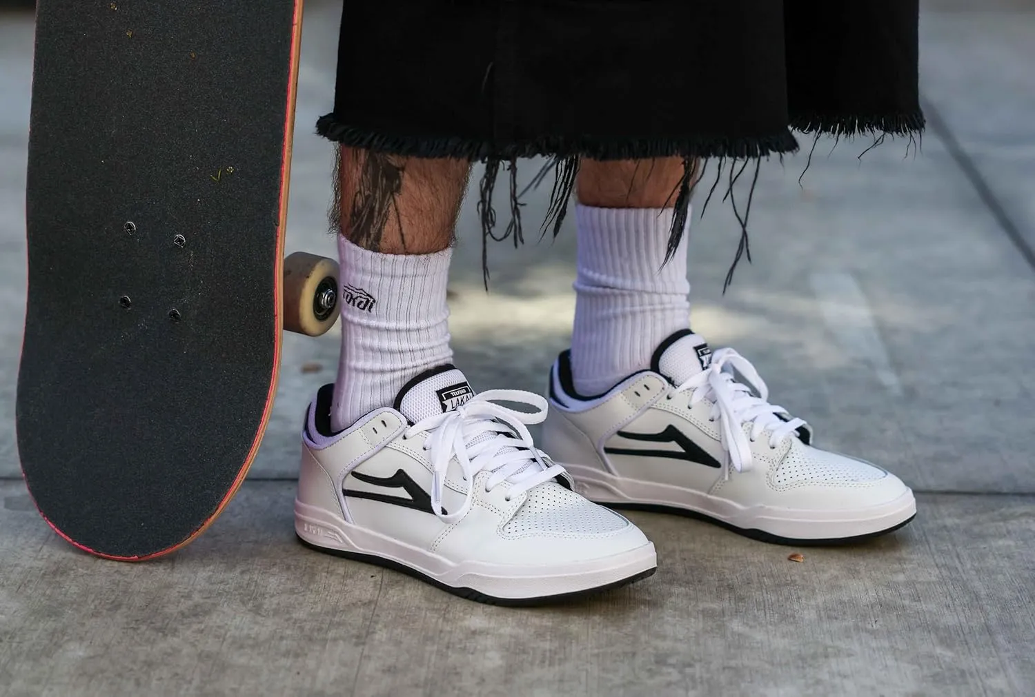 Lakai Mens Telford Low Skateboarding Shoe